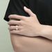 S925 Silver Men's Ring New Fashion Personality Emerald Men's Finger Ring Champagne Rose Gold Diamond Ring_ipsvogv.com