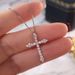 Cao Shi Fashion Versatile Light Luxury Ladder Square Pendant For Women, Elegant, High End, Super Shining Sweater Chain,_ipsvogv.com