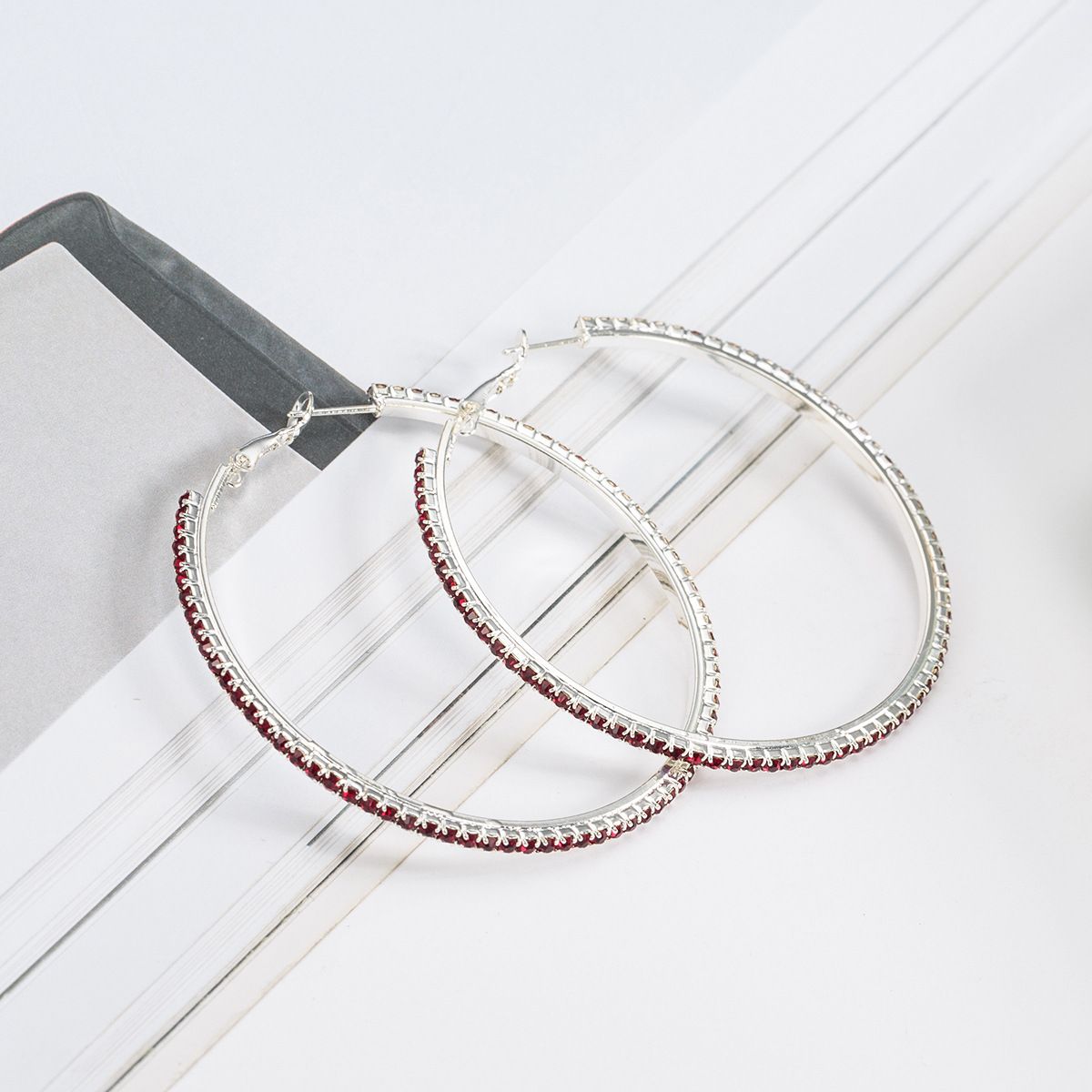 Temperament personality earrings circle big earrings women's sexy round earrings atmospheric decorations earrings E030_ipsvogv.com