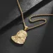 Hip Hop Reture YS Person 316L Stainless Steel Pendant Necklace Real Plated Gold Sier Jewelry_ipsvogv.com