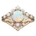 Sanjie Light Luxury Style S Silver Plated Australia Treasure Edge White Diamond Ring Women's Fashion Crown Jewelry_ipsvogv.com