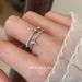 Luxurious Exquisite Four-star Pearl Zircon Double-layer Ring, Personalized And Niche Design, Index Finger Ring_ipsvogv.com
