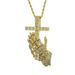 Men's Jewelry Cross Hip Hop New Cross Hand Pendant Full Of Diamonds Inlaid New Necklace Jewelry_ipsvogv.com