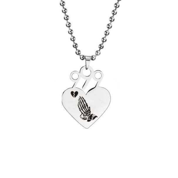 Hot Selling American Rap And Hip-hop Male Singer Juice WRLD 999 Necklace Stainless Steel Pendant_ipsvogv.com