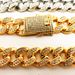 Men’s Jewelry Set Fashion Hip Hop Trendy Cuban Chain Diamond Bracelet 20 Mm Full Diamond Hiphop Jewelry Necklace For Men And Women_ipsvogv.com