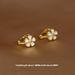 Daisy Earrings, Fashionable And Simple Loops, Popular Design Sense, Instagram Buckles, Ear Accessories_ipsvogv.com