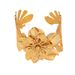 Round Flower Women's Bracelet French Personalized Leaf Hand Jewelry_ipsvogv.com