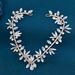 Jewelry & Accessories Bridal Headdress, Rhinestone Chain Headband, Hand Inlaid Diamond Pressed Hair Bun Dress Accessories_ipsvogv.com