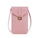 Touch Screen Phone Bag Mini Fashion Versatile Solid Color Leather Shoulder Bag Flap Small Coin Purse_ipsvogv.com