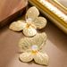 Fashionable Exaggerated Inlaid Zircon Butterfly For Women With A Sense Of Luxury, Light And Luxurious Temperament, Small_ipsvogv.com