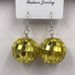 Disco DISCO 70S Mirror Foam Ball Earrings Female Party Decoration Gifts_ipsvogv.com