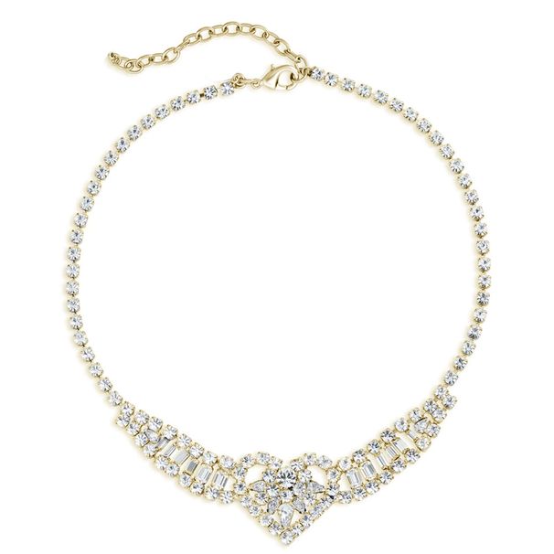Autumn High Sense Love Necklace Women's Niche Light Luxury Design Sense Rhinestone Neck Chain Jewelry Necklace_ipsvogv.com