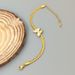 2023 New Korean Edition Whip Titanium Steel White Shell Butterfly Fashion Versatile Clavicle Chain For Women_ipsvogv.com