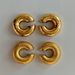 Spot Factory INS Fashionable Niche INS Retro Titanium Steel Hollow Hammer Pattern CHOOP Earrings_ipsvogv.com