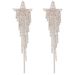Full Diamond Five-pointed Star Tassel Earrings Women's Super Flash Party Zircon Earrings Modified Face Exaggerated Earrings_ipsvogv.com