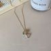 New Matte Silver Ribbon Bow Necklace INS Niche Design Sweet Simple Clavicle Chain Elegant Choker_ipsvogv.com