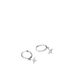 Brass Real Gold Electroplating Hot Selling Zircon Sun Moon Zircon Cartilage Earrings Three Pieces_ipsvogv.com
