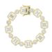 Men's Jewelry 13mm Square Zircon Bracelet Personality Exquisite Trendy Inlaid Zircon Hip Hop Bracelet_ipsvogv.com