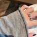Zircon Pearl Ring, Niche Fashion Adjustment, Light Luxury Design, High-end Index Finger Temperament, Personality,_ipsvogv.com
