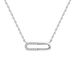 Women's Jewelry 925 Sterling Silver Small Fresh Geometric Square Necklace Light Luxury Niche Clavicle Chain_ipsvogv.com
