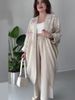 Women's Clothing Commuter Long Sleeve Two piece Suit Three dimensional Butterfly Decoration Thin Breathable_ipsvogv.com