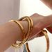 Charm Bracelets High Grade Stainless Steel Zircon Metal Bracelet For Women Niche Retro Personality Simple Versatile Temperament Fashion Jewelry_ipsvogv.com