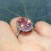 Cao Shi's 2023 Hot Selling Oval Jewelry Pink Zircon Fashion Exquisite Temperament Mosang Stone Women's Ring_ipsvogv.com