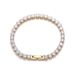 Hip Hop Titanium Steel Non Fading Single Row Diamond Full Diamond AAA Zircon Tennis Bracelet Men And W Omen's Same Style Trendy Hand Jewelry_ipsvogv.com