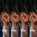 Unisex classic round single zircon men's earrings simple four claw black stone hip hop earrings hot selling jewelry_ipsvogv.com