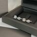 High Version MY TWIN Waterdrop Square Set With Diamond Opening Ring For Women_ipsvogv.com