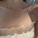 【 5669 People Collection 】 Zircon Butterfly Freshwater Pearl Women's Collarbone Chain, Internet Famous Temperament,_ipsvogv.com