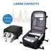 Large capacity men's and women's travel and leisure backpack 15.6 inch computer backpack USB independent shoe compartment waterproof_ipsvogv.com