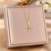 Cold Wind Titanium Steel Necklace, Women's Full Diamond Cross Pendant, Niche Design, Clavicle Chain Jewelry_ipsvogv.com