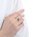 Women’s Jewelry Set Fashion Colored Zircon CZ Diamond Ring Female Jewelry Open Design Adjustable Index Finger Ring_ipsvogv.com