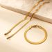 Women's Stainless Steel Snake Chain Bracelet - 3MM/4MM/5MM Flat Chain, Fashion Minimalist Jewelry_ipsvogv.com