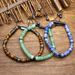 6mm Raw Stone Crystal Hand Rope For Men Ethnic Style Simple Jewelry_ipsvogv.com