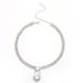 Personalized Full Necklace With Large Diamond Collar, Exaggerated Zircon Pendant, Dress Accessories, Neck Bone Chain,_ipsvogv.com