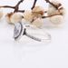 Women's Jewelry White Copper Pigeon Egg Ring Female Creative Water Drop Ring Teardrop Ring_ipsvogv.com