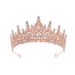 Bridal Crown Alloy Hair Accessories Wedding Dress Rhinestone Headband Electroplating Birthday Crown Dinner Wedding Headdress_ipsvogv.com