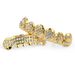 Unisex Jewelry Fashion diamond gold teeth playing card suit shape spades red peaches plums square A hip hop jewelryHIPHOP tooth_ipsvogv.com