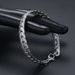 Men's Titanium Steel Six-Sided Polished Cuban Bracelet Simple Personality Jewelry Trendy Cool Accessories_ipsvogv.com