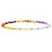 Bohemian Style High End Holiday Style 3mm Colorful Natural Stone Bracelet Female Fashion Simple Versatile Hand Jewelry Female_ipsvogv.com