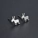Unisex Simple And Fresh Deer Earrings Electroplating, Color Retention, Sweet Forest Style_ipsvogv.com