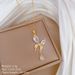 Steel 【 Titanium 】 Butterfly Tassel Light Luxury Temperament Gorgeous Full Diamond Necklace Women's Versatile Collarbone 【 】_ipsvogv.com