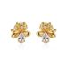 Women's Jewelry Retro Diamond Flower Earrings Light Luxury High End Design Exquisite Fashion Texture Personality Earrings_ipsvogv.com