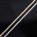 Minimalist Jewelry 4mm Tennis Alloy Rhinestone Unisex Single Row Clavicle Chain Hip Hop Style Necklace_ipsvogv.com