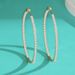 Silver Moissanite Earrings Fashion High End Full Diamond Earrings For Women Moissanite Earrings_ipsvogv.com
