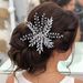 Bridal Headdress Rhinestone Hairpin Bb Clip Wedding Dress Hair Side Decoration Handmade Hair Accessories_ipsvogv.com