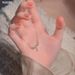 S999 Pure Silver Laurel Goddess Necklace For Girls, Light Luxury, Niche, Wheat Ear Zircon Collarbone Chain, Give Girls_ipsvogv.com