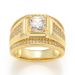 Cao Shi's Wedding Luxury Square Engagement Hot Selling Ring_ipsvogv.com